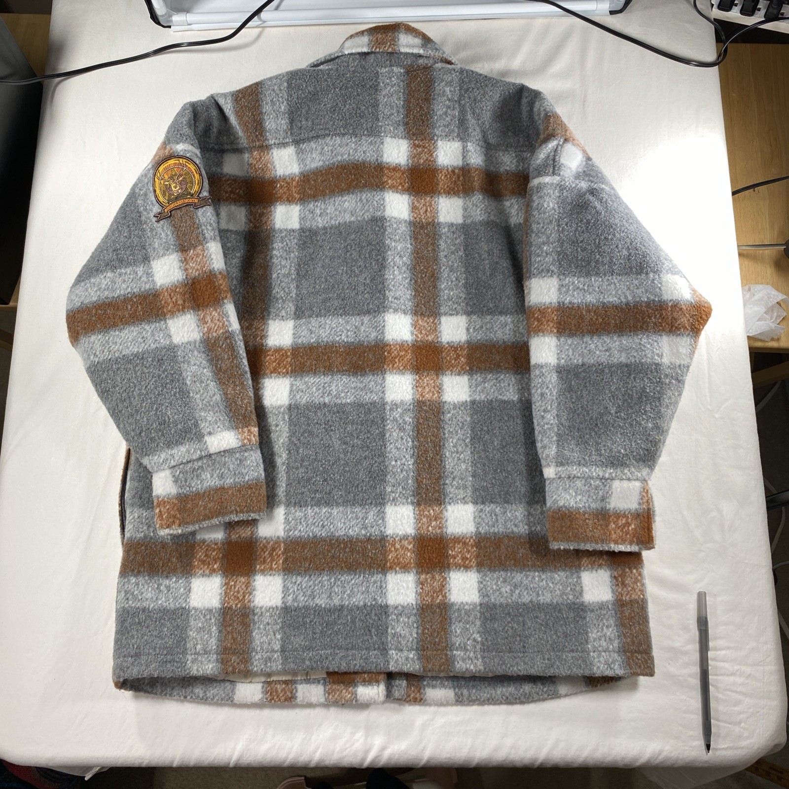 Boundless North Plaid Lined Button Shacket Coat W… - image 6