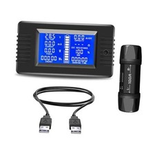 PZEM-015 Digital Ammeter Voltmeter Energy Meter DC8-120V 0-50A Battery