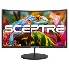 New Sceptre Curved 27inch Gaming Monitor 100Hz 1080p R1500 98 sRGB HDMI x2 V...