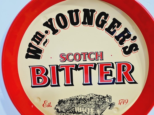 2 x VINTAGE PUB BEER TRAYS - BREWERIANA - Wm.YOUNGER'S SCOTCH BITTER - Picture 5 of 10
