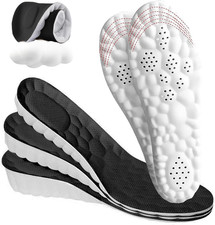 4D Cloud Height Increase Insoles for Men Wowen - Cloud Tech Insole, Soft Memo