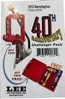 Lee 92139 Breech Lock Challenger Press with 3 Die Micrometer 223 Remington set