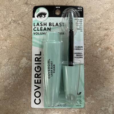 Covergirl Mascara Lash Blast Clean Volume 805 Black Smudge Proof Vegan