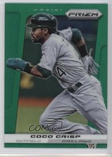 2013 Panini Prizm Retail Green Prizm Coco Crisp #53 5h6