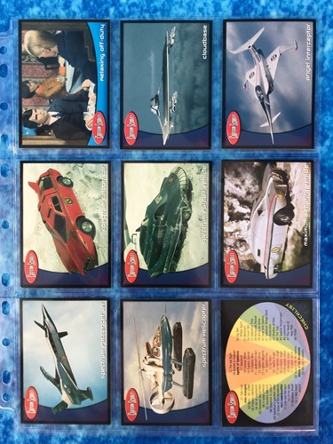 Captain Scarlet TV-Serie komplettes Sammelkarten-Basis-Set von Cards Inc 2001 - Bild 16 von 17