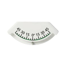 Inclinometer mit Zeiger beidseitig Klinometer pr&auml;zise f&uuml;r Wohnmobil, Wohnwagen