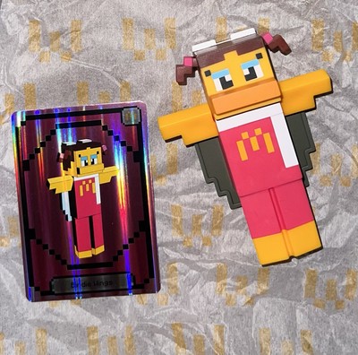 MCDONALD'S MINECRAFT ADULT TOY BIRDIE WINGS, DAMAGED UNUSED CODE