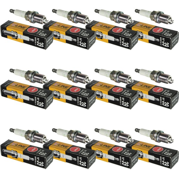 12X Original NGK ZüNdkerze 5776 V-Line 39 Typ BKR5EYA-11 ZüNd Kerze-image