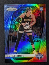 2024 Panini Prizm WNBA #70 Aaliyah Edwards Silver Prizms