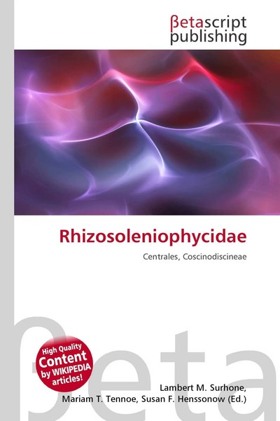 Lambert M. Surhone (U. A.) | Rhizosoleniophycidae | Taschenbuch | Englisch-image
