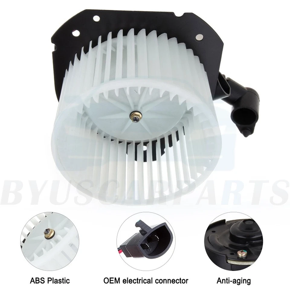 HVAC Blower Motor with Fan Cage For 1990-1987 Ford Bronco II Explorer Ranger - Image 3 of 4