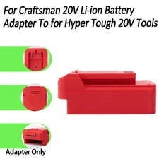 Adapter For Craftsman 20V Li-Ion Battery To For Hyper Tough 20V Drill Tools