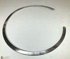 Vintage 3 Silver Chunky Circular Runway Choker Insertive Necklaces — photo 3