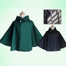 Anime Attack on Titan Scout Legion Cloak Eren Jaeger Cosplay Costume Capes Coats
