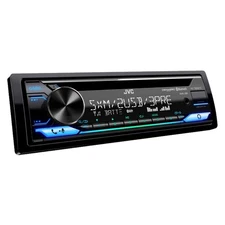 JVC KD-T925BTS Single DIN CD with Bluetooth, Alexa, USB, and 13-Band EQ