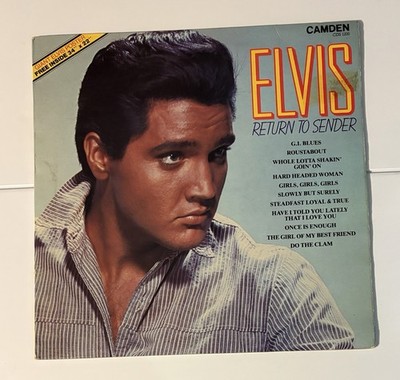 Elvis Presley Return to Sender 12'' Vinyl LP Camden, GC Tested Fast Dispatch