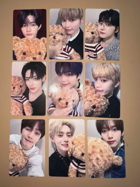 ZB1 ZEROBASEONE ZB1 CINEMA PARADISE ALBUM YZY BEAR POB PHOTOCARD