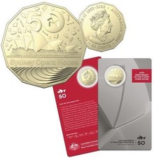 2023 50 Cent Uncirculated Coin: "Sydney Opera House."