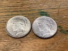 1924 Peace Silver Dollar - Philadelphia Mint Circulated Fine Condition