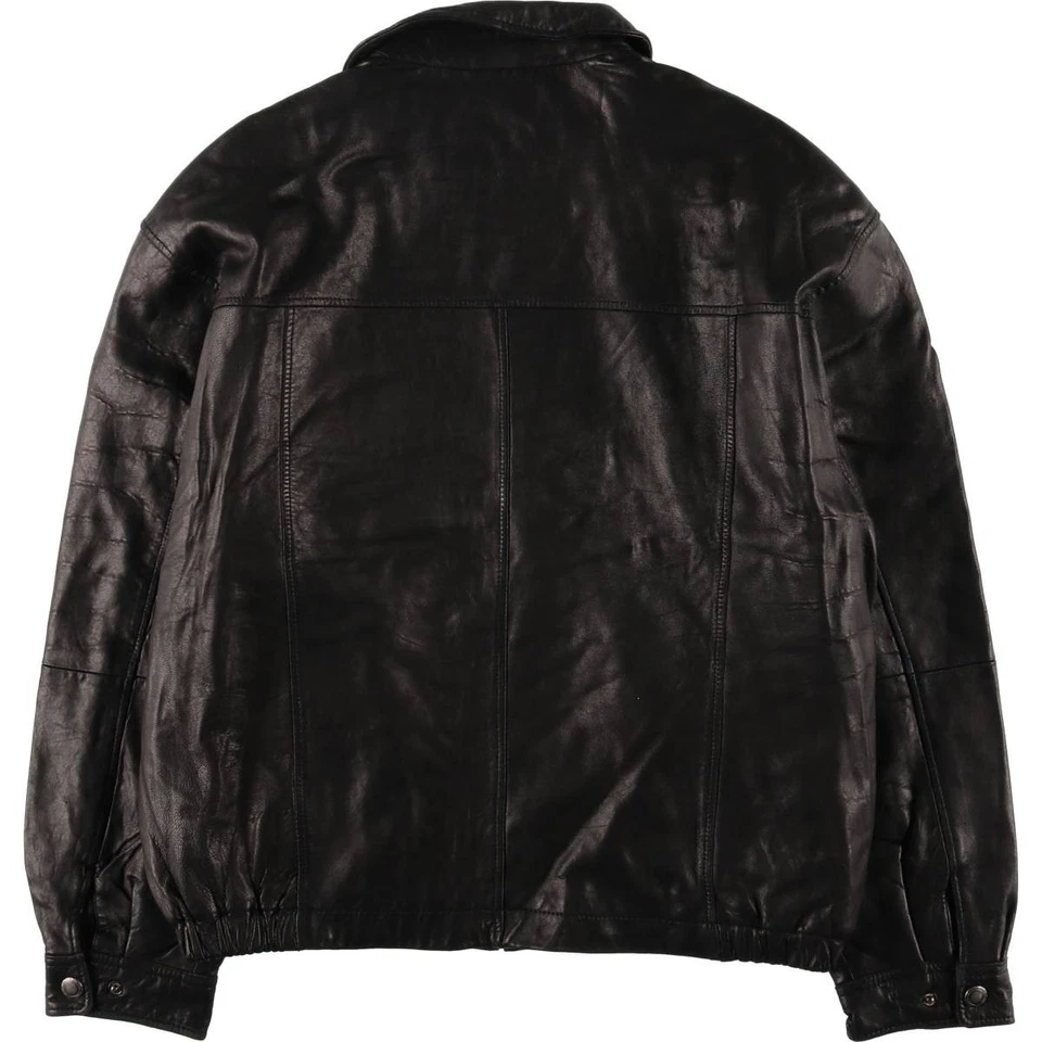 Vintage Boston Harbor padded swing-top leather jacket size XL (men's) - Image 2 of 4