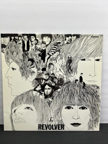 THE BEATLES Revolver 2012 PARLOPHONE RE-ISSUE LP 180 GRAM VINYL VG++