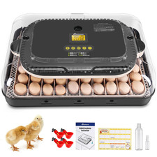 Incubators for Hatching Eggs, Egg Incubator with Automatic Egg Turning and Humid
