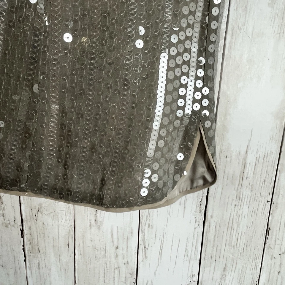 Pantalones Cortos Giorgio Armani Mujer Talla 46/12 Hasta la Rodilla Taupe Elegante Dinero Antiguo Foto 4 de 4