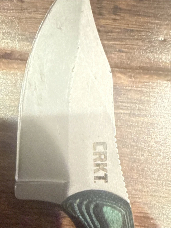 ¡Cuchillo de hoja fija CRKT Minimalist 2387 Folts Design! ¡Con funda! Foto 4 de 4