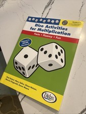 Dice Activities for Multiplication Grades 3-6