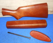 SEARS Model 200 - 273.514020 12ga PLAIN WOOD STOCK & FOREND SET Win 1200 #CL6125
