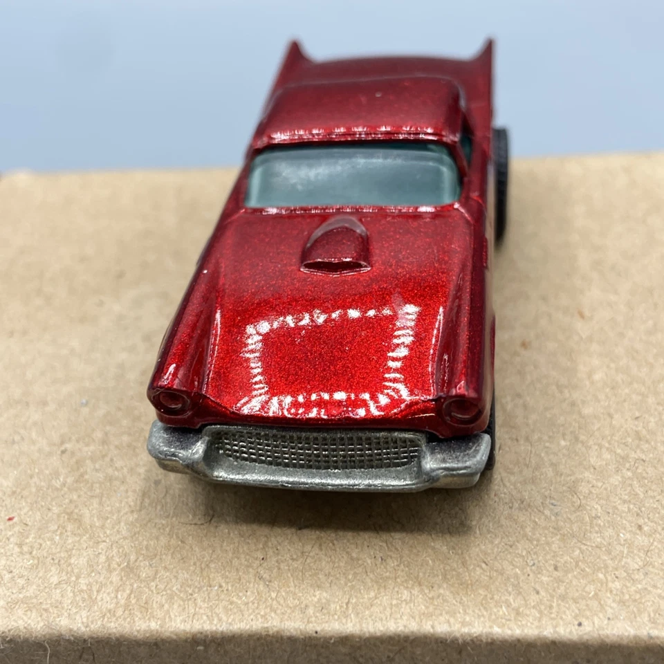 1977 Vintage Hot Wheels Real Riders '57 T-Bird Real Rubber Tires 1:64 F2 - Image 4 of 4