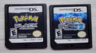 Nintendo DS Pokémon Black & Black 2 Authentic Cartridges