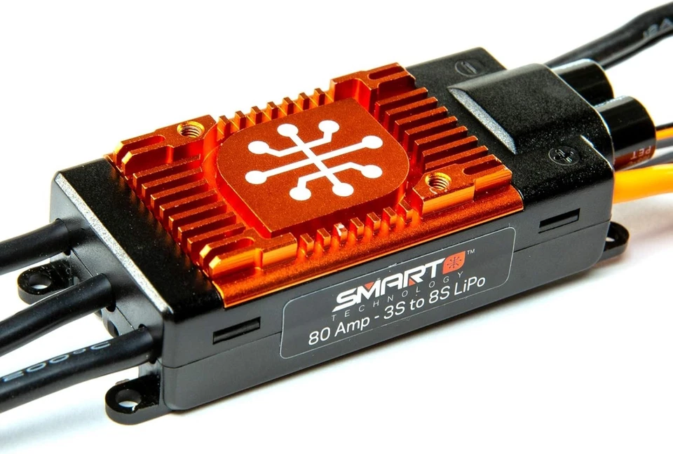 Lightweight 80 Amp Brushless Smart ESC - Telemetry for 3S to 8S LiPo Batteries - Image 3 of 4