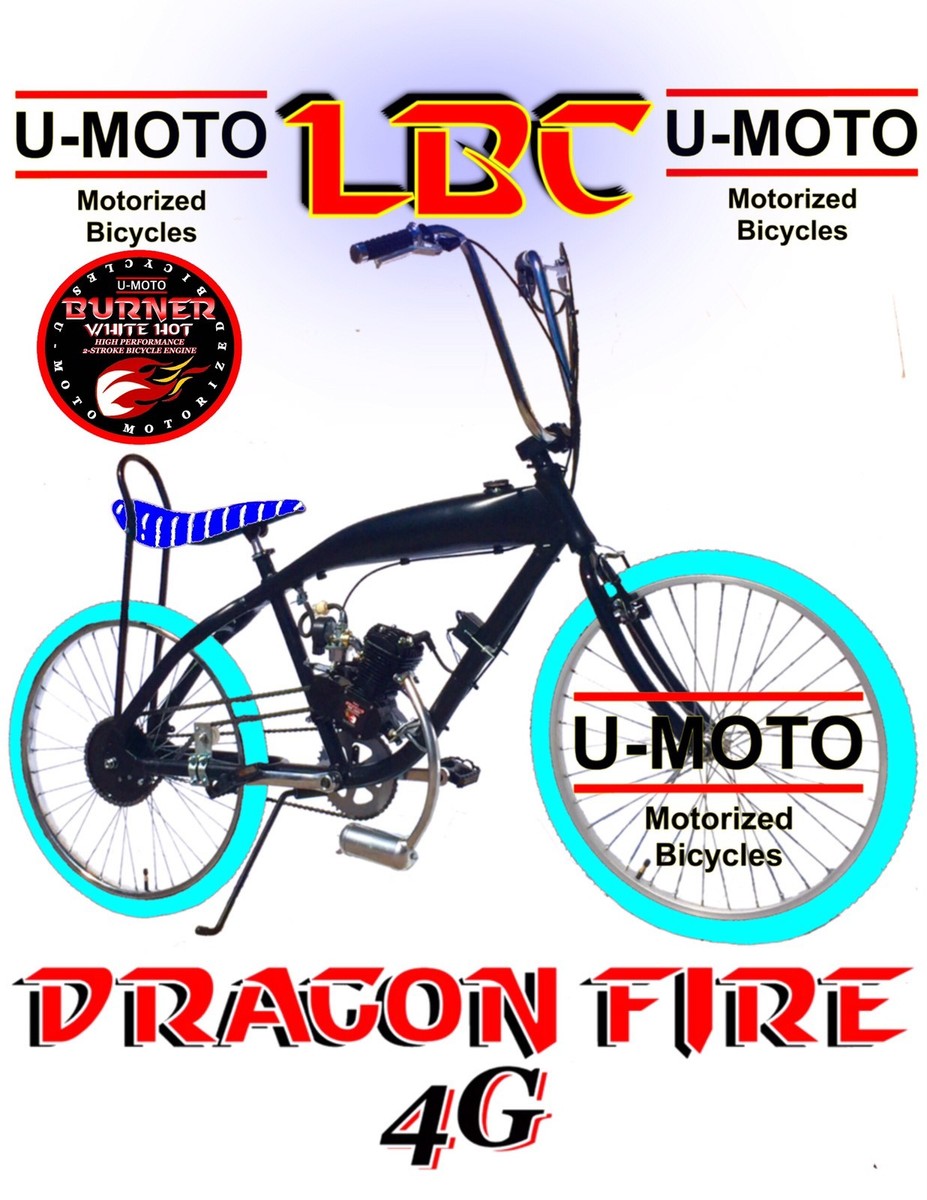 COMPLETE DIY 2-STROKE 66CC/80CC MOTORIZED BIKE KIT WITH 26