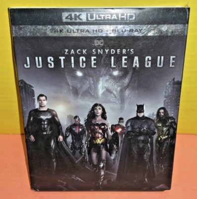 Zack Snyder's DC Justice League 4K Ultra HD + Blu-Ray - AS IS
