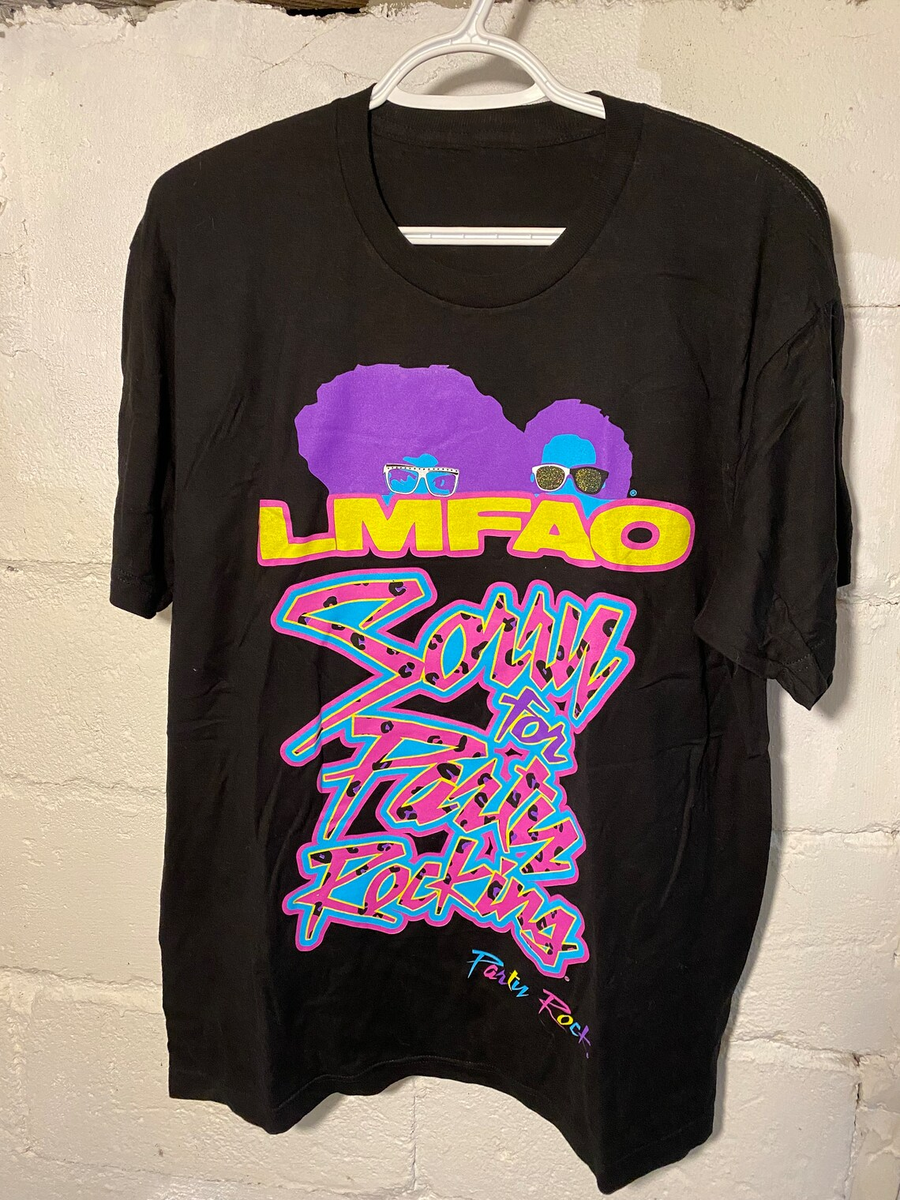 バンドTシャツ　LMFAO Tour Tシャツ LMFAO Sorry for Party Rocking Tour T shirt Full Size S-5XL | eBay