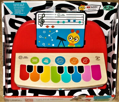Hape Baby Einstein Magic Touch Piano Klavier Holztastatur 6-36 Monate NEU