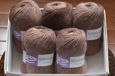 100 wool worsted knitting yarn with Variegated color print - 55