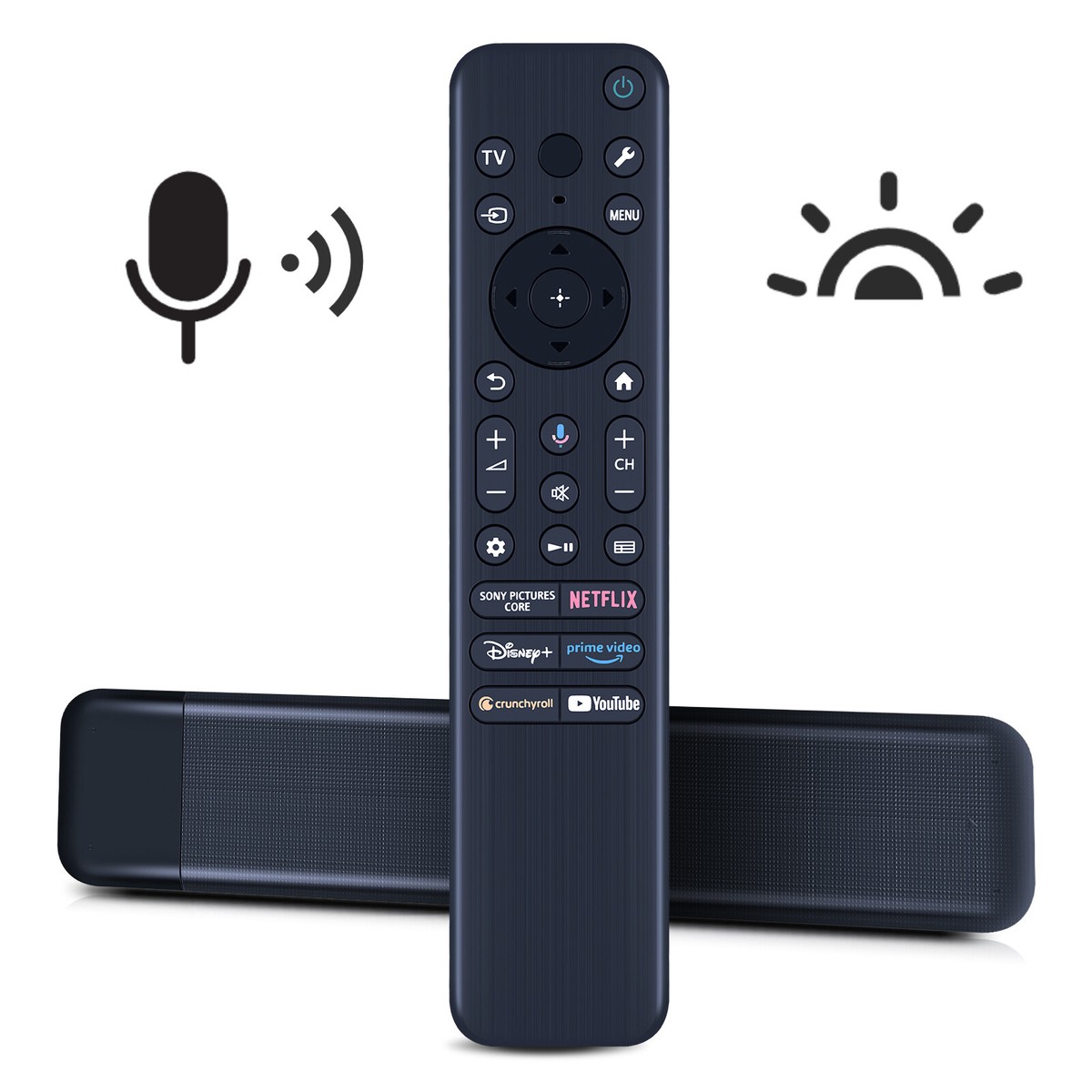 New RMF-TX920U Remote Control For Sony TV 2024 Voice &amp; Backlit 