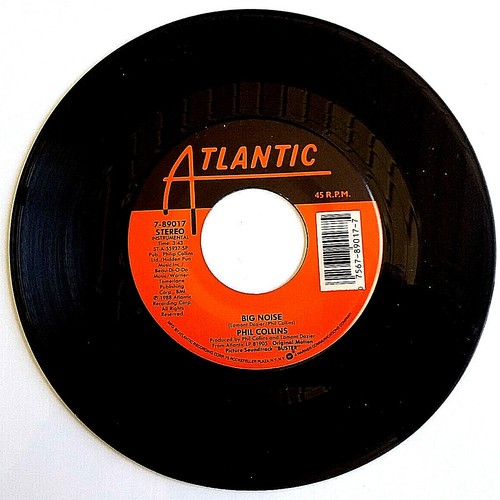 PHIL COLLINS - A Groovy Kind Of Love / Big Noise - Vinyl 45rpm Atlantic 7-89017 - Picture 4 of 4