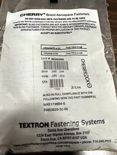 CR2249-4-05 Cherry Rivert Aerospace