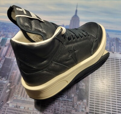 Converse x Rick Owens TurboWpn Weapon Mid Top Mens Size 5 or