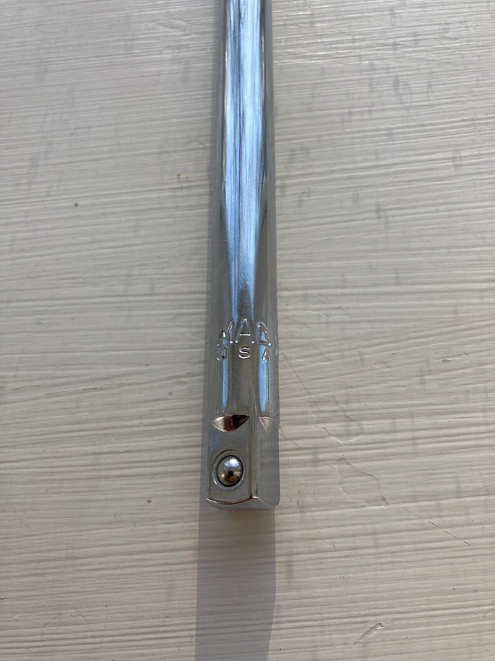 MAC TOOLS 3/8" DRIVE 8" KNURLED RATCHET SOCKET EXTENSION BAR - USA - X8EK  NEW ! - Image 3 of 4