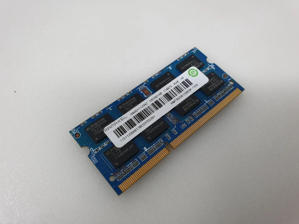 HP 14-n056sa RAM Memory 4GB PC3-10600S DDR3 RAMAXEL RMT3020EC58E9F-1333 Genuine - Image 3 of 4