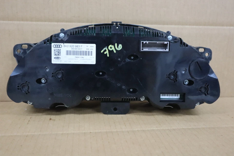 13 14 15 16 Audi A4 Instrument Head Speedometer Gauge Cluster OEM 135,576 Miles - Imagem 2 de 4