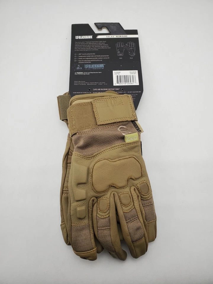 Blackhawk SOLAG Recon Gloves S.O.L.A.G. Touch Screen Compatible  Large - Image 2 of 4