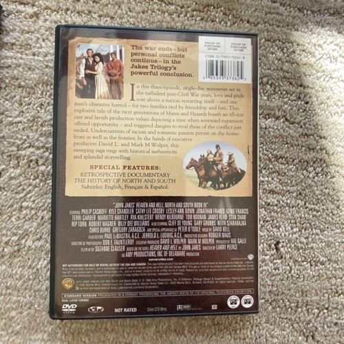 North and South CIVIL WAR Complete Collection 2004, 5-Disc DVD Set USED 1212 Min - Bild 6 von 6