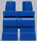 Lego Blue Minifig Medium Legs Monochrome Plain