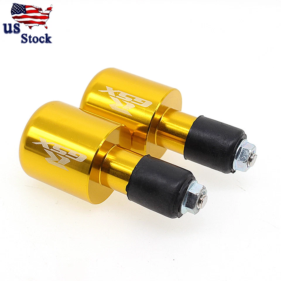 Deslizante de tapón de extremos de manillar para Suzuki 2001 2002-2016 GSXR1000 CNC dorado Foto 4 de 4