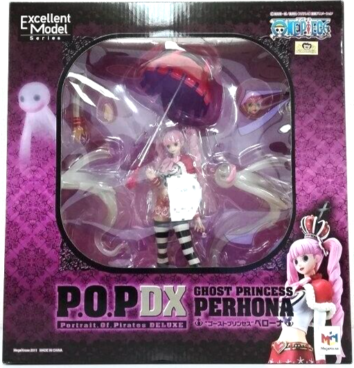 Portrait.Of.Pirates P.O.P DX ペローナ One Piece POP Portrait.Of.Pirates DX Action Figure Statue Perhona